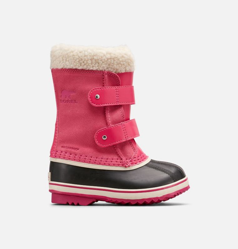 Sorel Çocuk Childrens 1964 Pac™ Strap - Kar Botu Pembe/Siyah - 487-BPCDIR